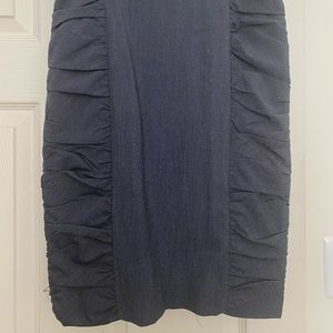 Anthropologie Cartonnier Denim Pencil Skirt. Size 2.